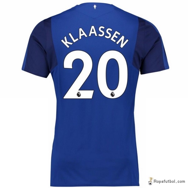 Camiseta Everton Replica Primera Ropa Klaassen 2017/18